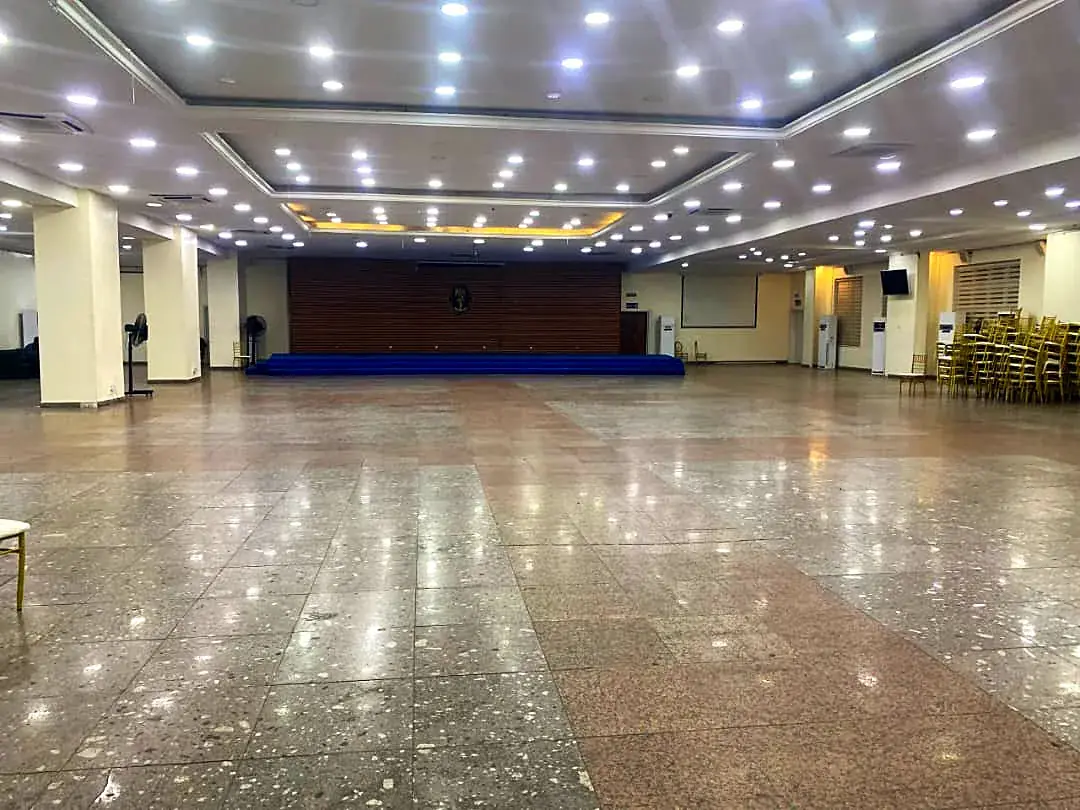 Conference hall at Admiralty Conference Centre, Victoria Island